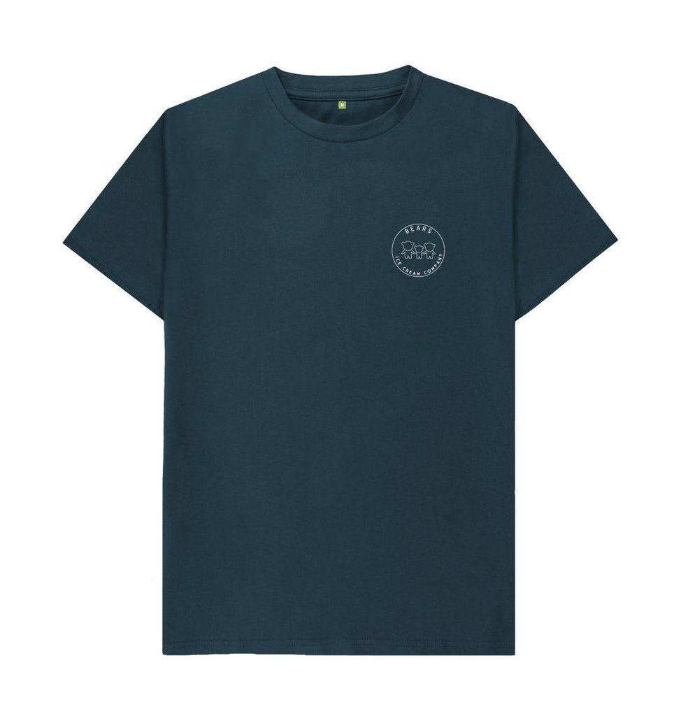 Denim Blue Bearcub staff t-shirt