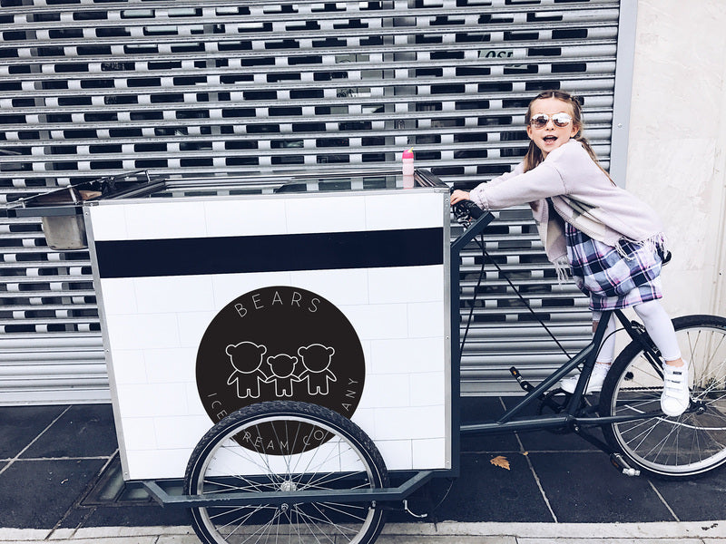 Bears Ice Cream Pop up Icycle for events
