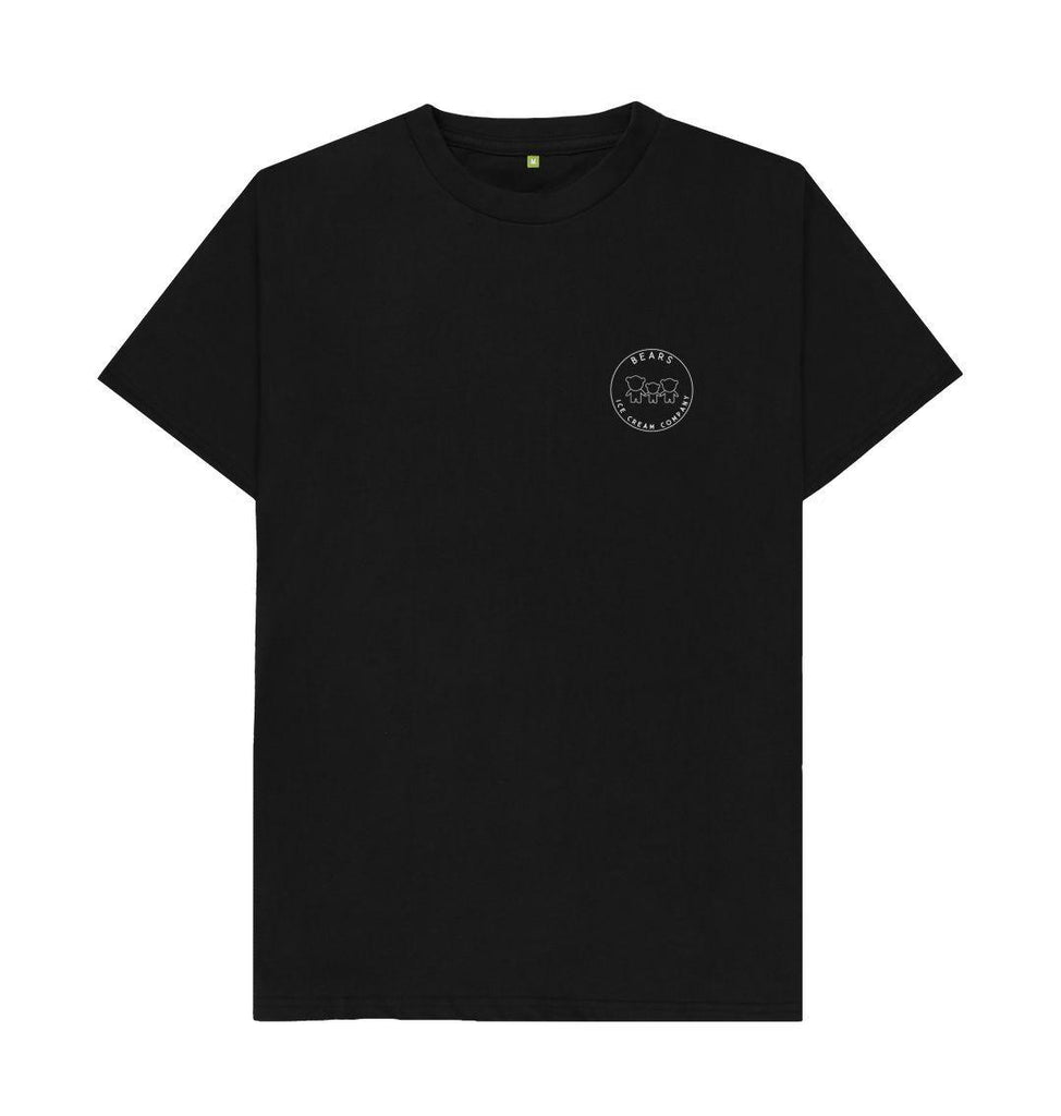 Black Bearcub staff t-shirt