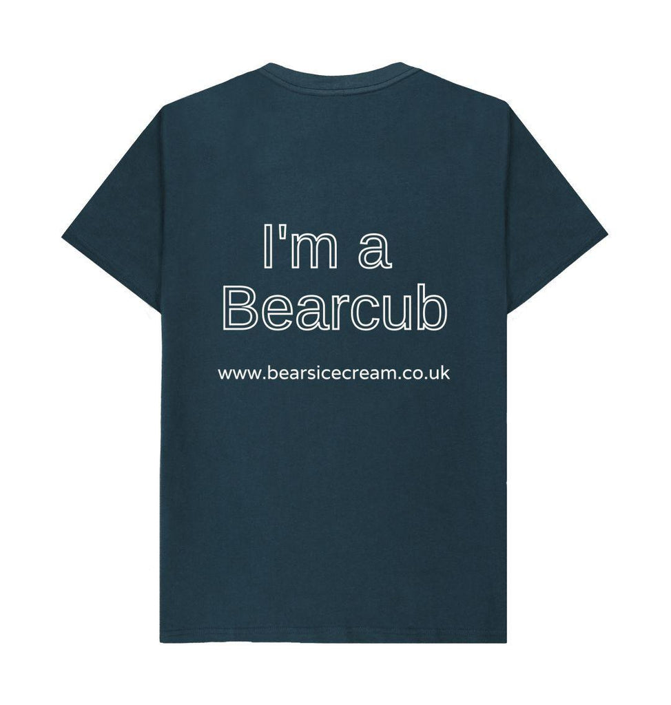Denim Blue Bearcub staff t-shirt