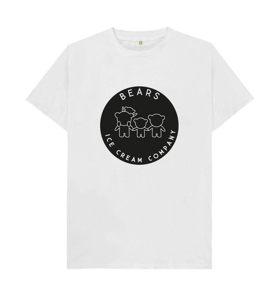 White BEARS ICE CREAM TEE - Mens