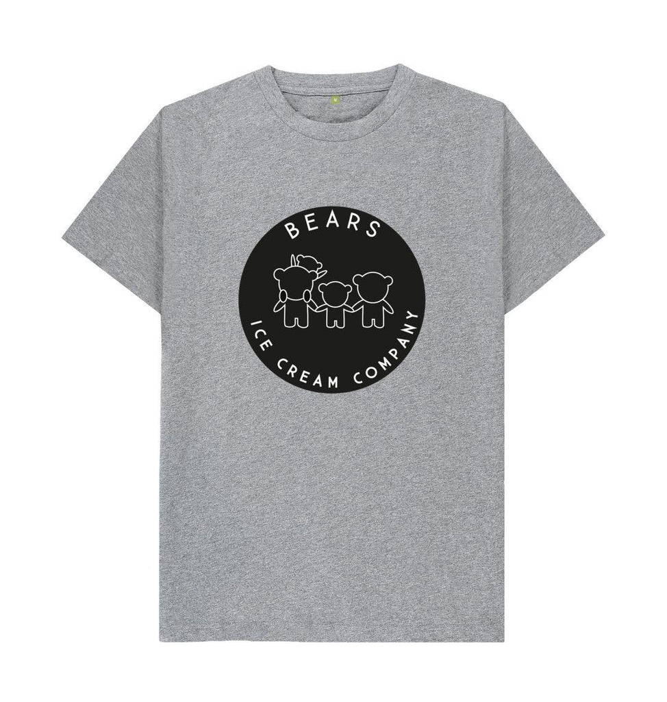 Athletic Grey BEARS ICE CREAM TEE - Mens