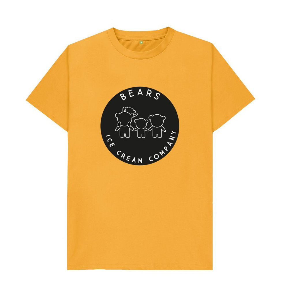 Mustard BEARS ICE CREAM TEE - Mens